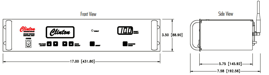 Wireless Digital DC Spark Tester TST-10W